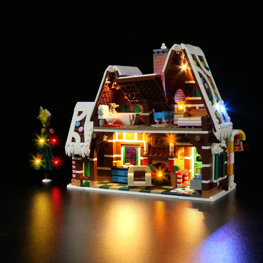 BrickBling Led Light Kit For 10267 Gingerbread House Christmas Village Scene Collectible Model Toys ( No Building Blocks )
BrickBling Led Light Kit For 10267 Gingerbread House Christmas Village Scene Collectible Model Toys ( No Building Blocks )