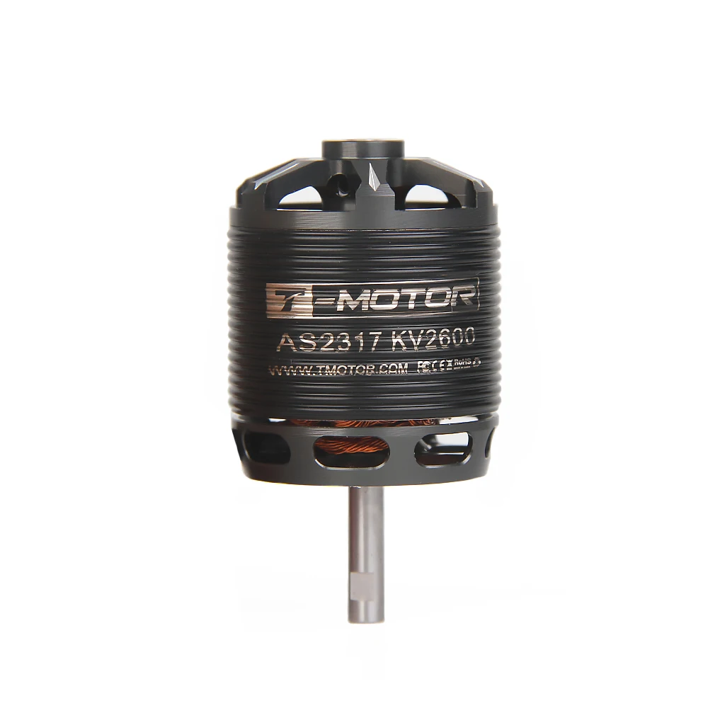 T-motor AS2317 AS 2317 длинный вал KV880 KV1250 KV1400 бесщеточный мотор с внешним ротором для