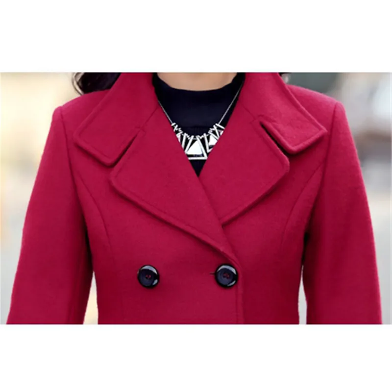 Woolen Coat Women Yellow M-3XL Plus Size 2020 Autumn Winter New Korean Fashion Slim Office Lady Professional Clothing
Woolen Coat Women Yellow M-3XL Plus Size 2020 Autumn Winter New Korean Fashion Slim Office Lady Professional Clothing