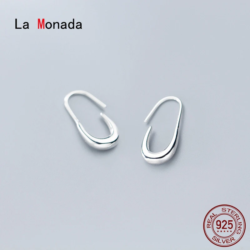 La Monada Glossy Oval Minimalist Woman Hoop Earrings Silver 925 Fine Jewelry 925 Sterling Silver Earrings For Women Hoops Hook
La Monada Glossy Oval Minimalist Woman Hoop Earrings Silver 925 Fine Jewelry 925 Sterling Silver Earrings For Women Hoops Hook
