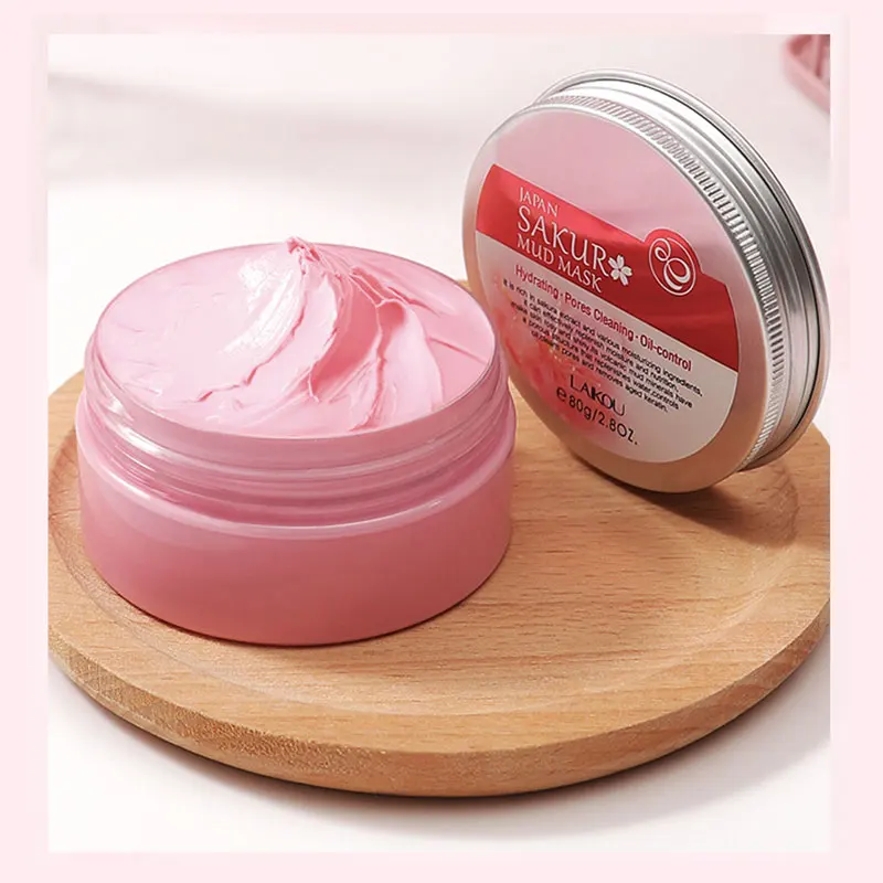 80g Sakura Mud Mask Remove Wrinkles Deeply Moisturize Nourish Shrink Pores Anti-Acne Oil Control Brighten Skin Face Care
80g Sakura Mud Mask Remove Wrinkles Deeply Moisturize Nourish Shrink Pores Anti-Acne Oil Control Brighten Skin Face Care