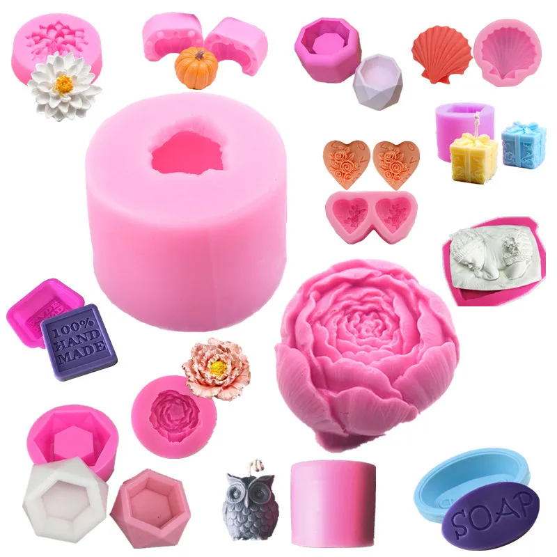 3D Rose Flower Silicone Soap Mold Chocolate Mold DIY Handmade Cake Chocolate Candy Baking Mould Molds Handmade Craft
3D Rose Flower Silicone Soap Mold Chocolate Mold DIY Handmade Cake Chocolate Candy Baking Mould Molds Handmade Craft
