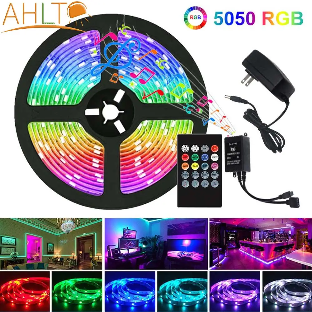 Музыкальный контроллер, Светодиодная лента s RGB 5050 SMD, гибкая лента, настенная лампа, лента, диодсветильник постоянного тока 12 В, неоновая лен...
Музыкальный контроллер, Светодиодная лента s RGB 5050 SMD, гибкая лента, настенная лампа, лента, диодсветильник постоянного тока 12 В, неоновая лен...