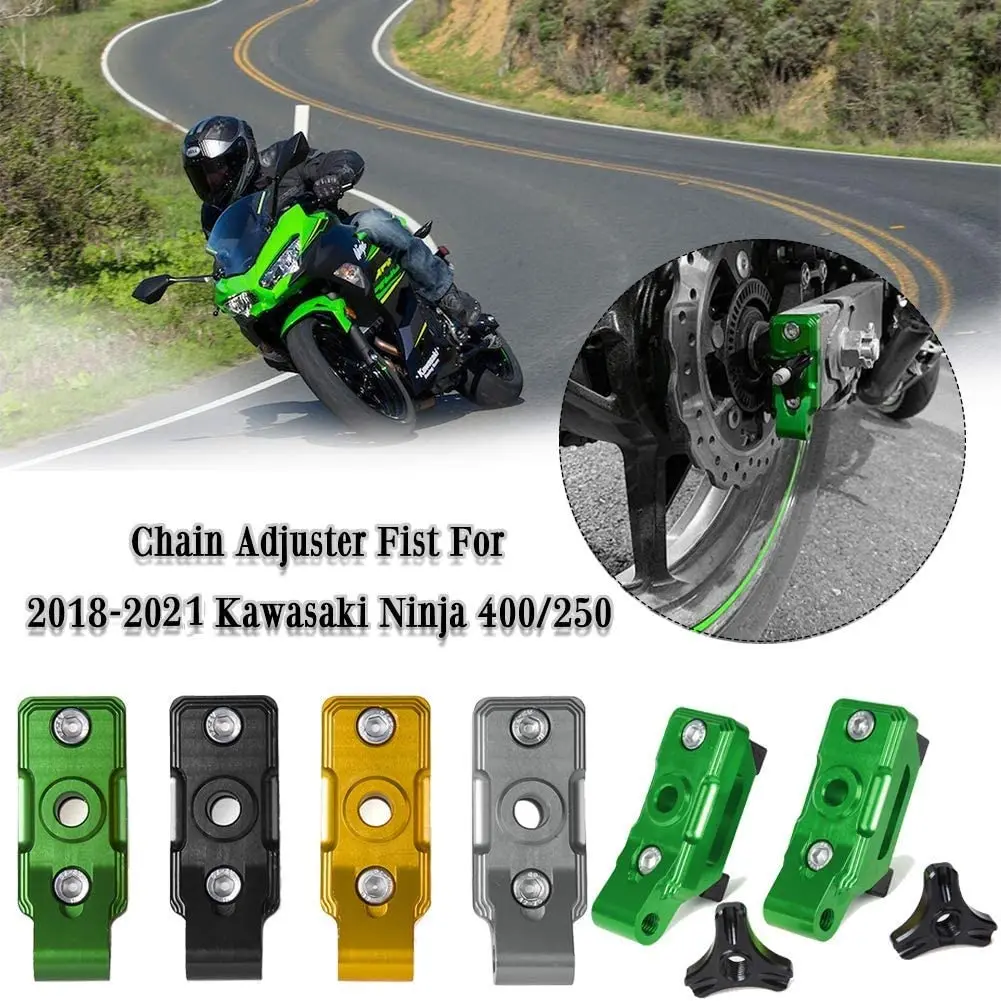 Motorcycle Chain Adjuster For Kawasaki Ninja 400 250 2018 2019 2020 2021 Ninja400 EX400 Tensioner Catena Rear Axle Spindle Block
Motorcycle Chain Adjuster For Kawasaki Ninja 400 250 2018 2019 2020 2021 Ninja400 EX400 Tensioner Catena Rear Axle Spindle Block