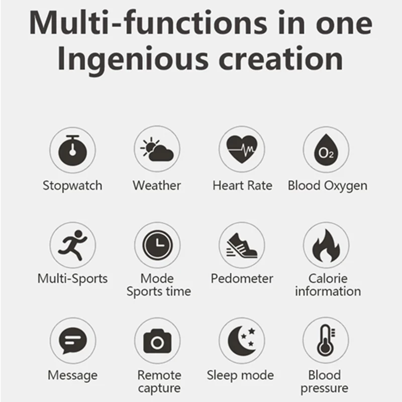 Swimming Smart Watch Women 2021 NEW Smartwatch IP67 Waterproof Sport Men Smart Watch For Android Apple Xiaomi Samsung LG 
Swimming Smart Watch Women 2021 NEW Smartwatch IP67 Waterproof Sport Men Smart Watch For Android Apple Xiaomi Samsung LG