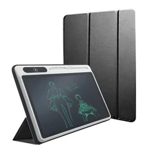 LCD Smart Handwriting Board 10.1inch Electronic Notepad With Faux Leather Case Drawing Tablet For Work and Study Multi-purpose