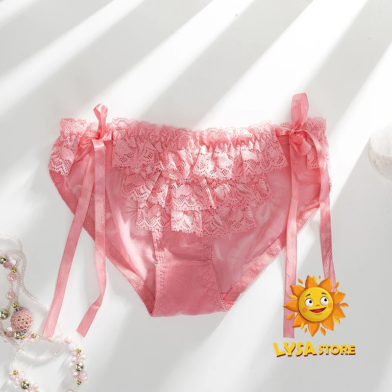 Sexy Lace up Lace Women 's Underwear Fun Lace Lace Lace Lace up Underwear Transparent Low Waist Large Size Panties Nylon Briefs
Sexy Lace up Lace Women 's Underwear Fun Lace Lace Lace Lace up Underwear Transparent Low Waist Large Size Panties Nylon Briefs