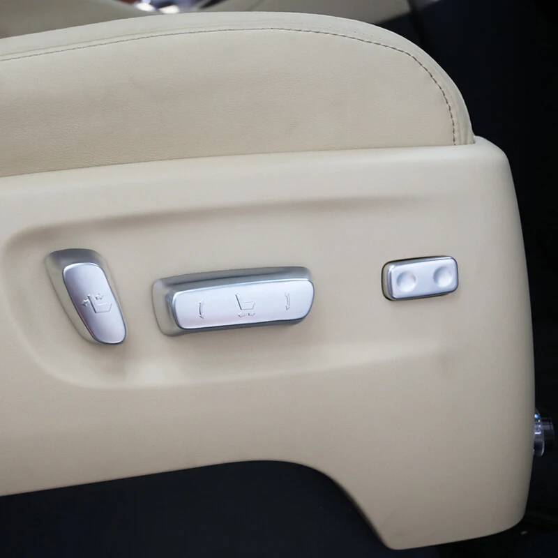 For Toyota Alphard 2016 2017 2018 ABS Matte Car Seat adjustment Switch Cover Trim car styling auto accessories 5pcs 
For Toyota Alphard 2016 2017 2018 ABS Matte Car Seat adjustment Switch Cover Trim car styling auto accessories 5pcs