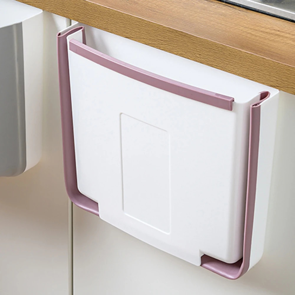 Wall Mounted Folding Trash Can Excellent Craftsmanship Well Enduring Kitchen Cabinet Door Hanging Waste Storage Bucket
Wall Mounted Folding Trash Can Excellent Craftsmanship Well Enduring Kitchen Cabinet Door Hanging Waste Storage Bucket