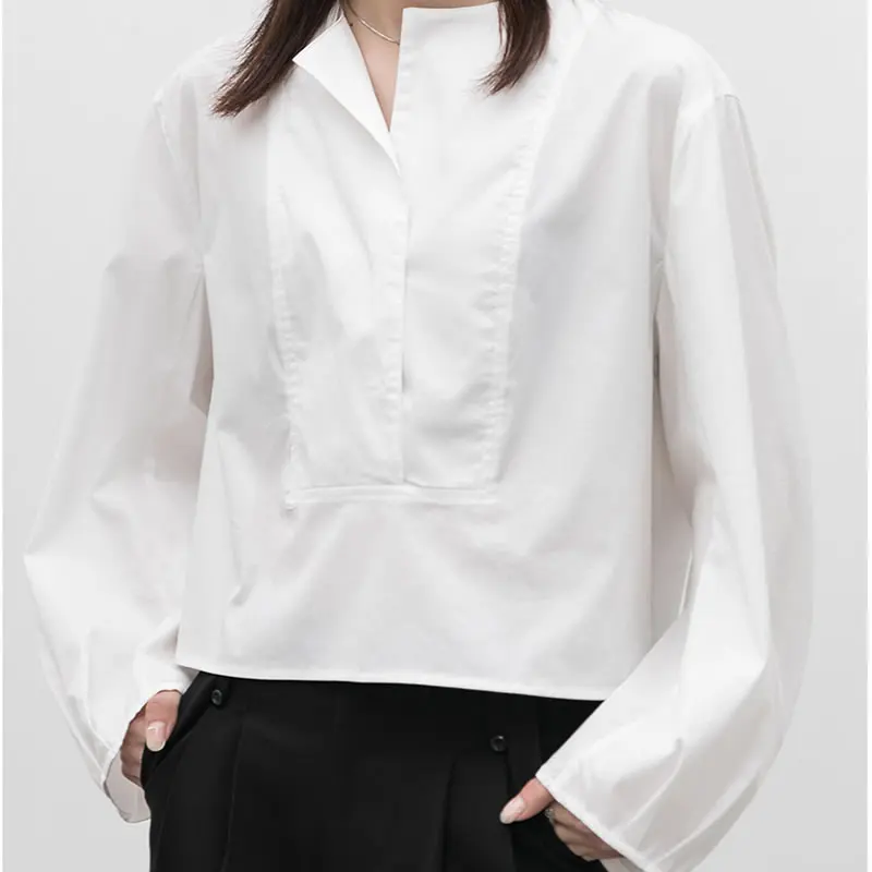 XITAO White Lantern Sleeve Blouse Fashion New Women Minority Casual Style Loose Pleated Goddess Fan Casual Style Shirt ZY5470
XITAO White Lantern Sleeve Blouse Fashion New Women Minority Casual Style Loose Pleated Goddess Fan Casual Style Shirt ZY5470