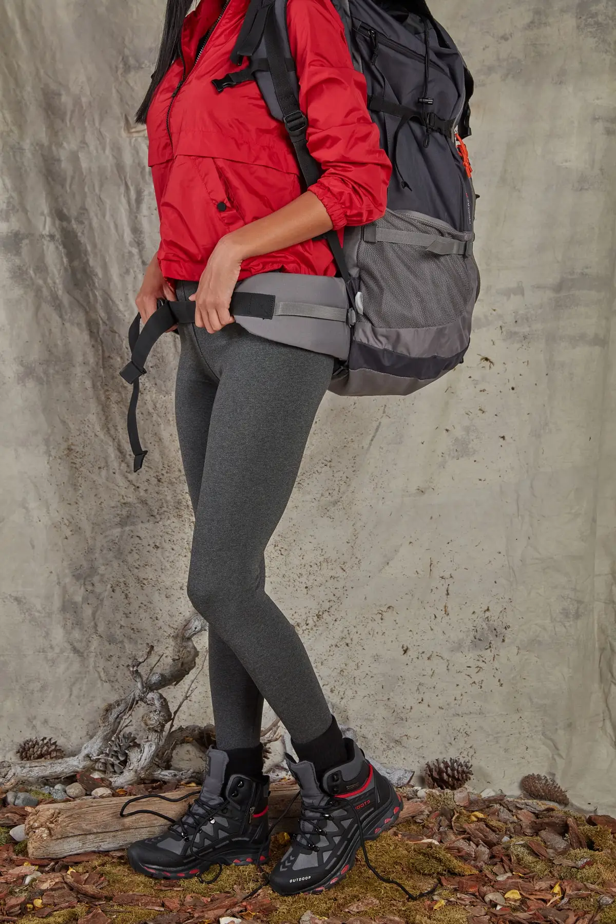 Black Smoked Unisex Outdoor Trekking Boots DS.1821
Black Smoked Unisex Outdoor Trekking Boots DS.1821