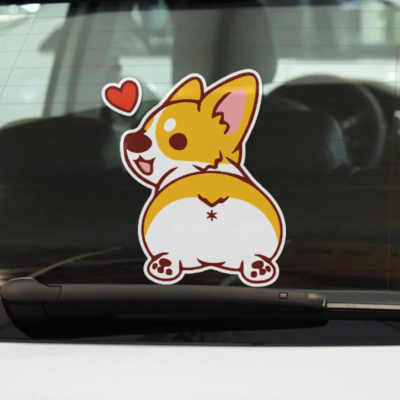 Waterproof Corgi Car Sticker Decoration Decal Cute Auto Styling Funny Cartoon Animal Dog Peeking Truck Car Decals
Waterproof Corgi Car Sticker Decoration Decal Cute Auto Styling Funny Cartoon Animal Dog Peeking Truck Car Decals