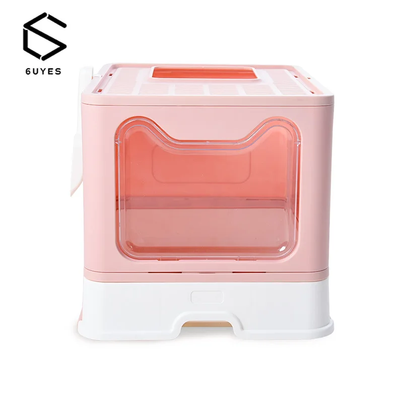Foldable litter pan large cat toilet top in splash proof bedpan fully enclosed litter pan cat supplies cat litter box furniture
Foldable litter pan large cat toilet top in splash proof bedpan fully enclosed litter pan cat supplies cat litter box furniture