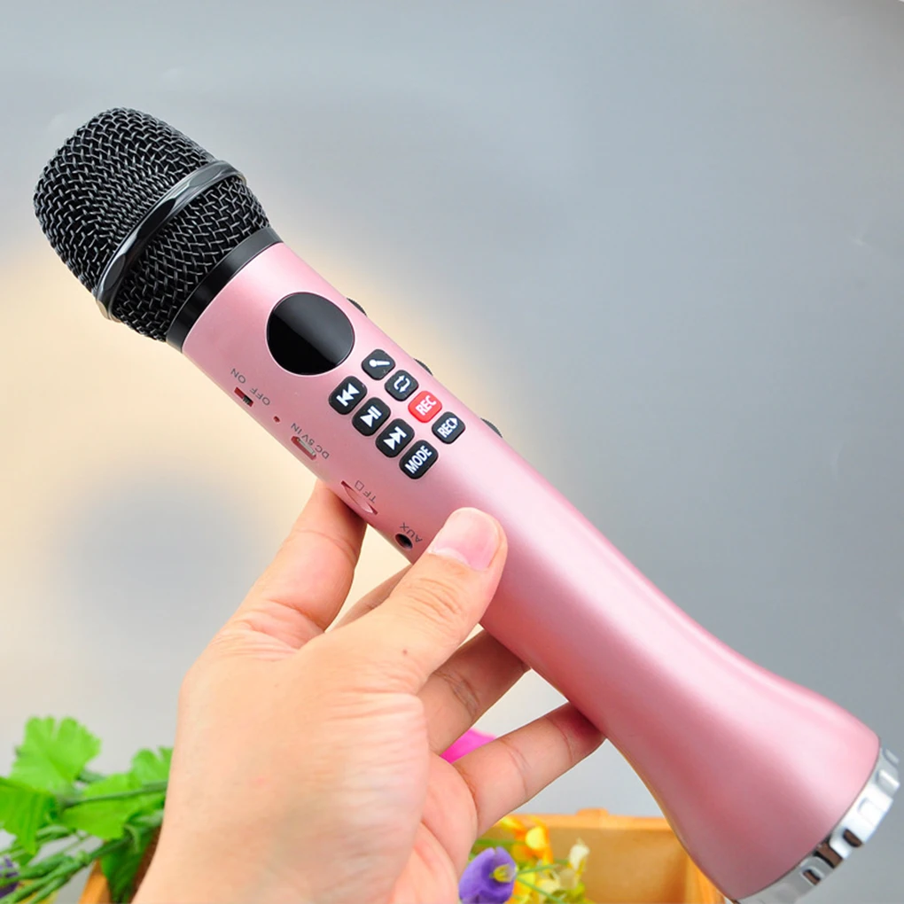L-598 Handheld K Song Microphone Wireless Bluetooth Microphone Pocket KTV Mic Bluetooth Speaker
L-598 Handheld K Song Microphone Wireless Bluetooth Microphone Pocket KTV Mic Bluetooth Speaker