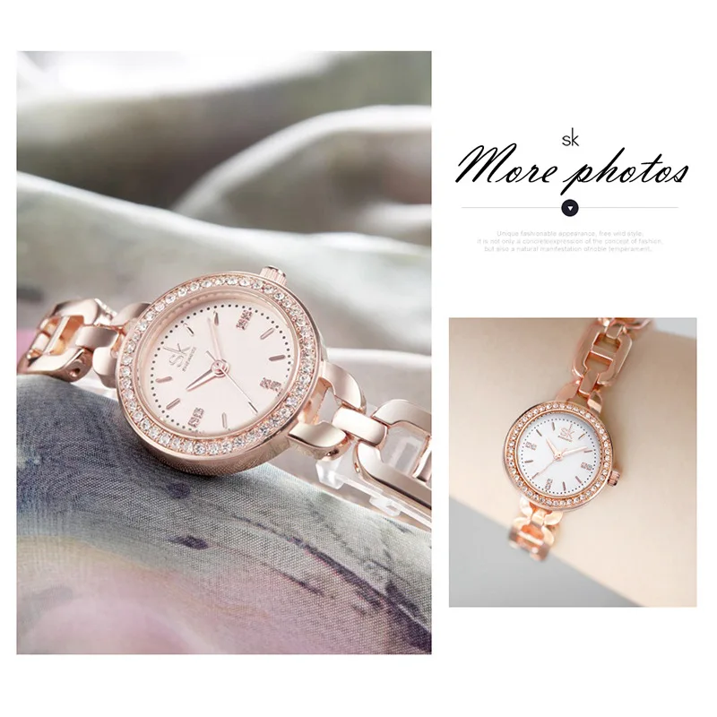 SK Brand Luxury Women Watches Fashion Wristwatch Bracelet Laides Watch Rose Gold Women's Watches reloj mujer relogio feminino
SK Brand Luxury Women Watches Fashion Wristwatch Bracelet Laides Watch Rose Gold Women's Watches reloj mujer relogio feminino