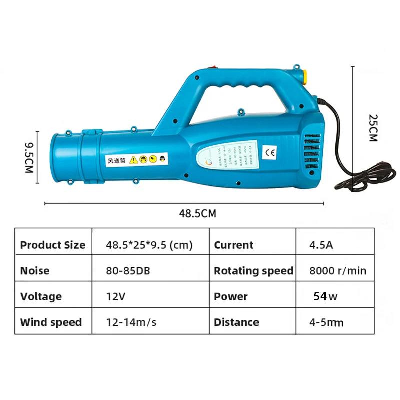Electric Pesticide Insecticide Sprayer Blower Garden Pest Control Tool Portable Garden Spray Blower Handheld Agricultural
Electric Pesticide Insecticide Sprayer Blower Garden Pest Control Tool Portable Garden Spray Blower Handheld Agricultural