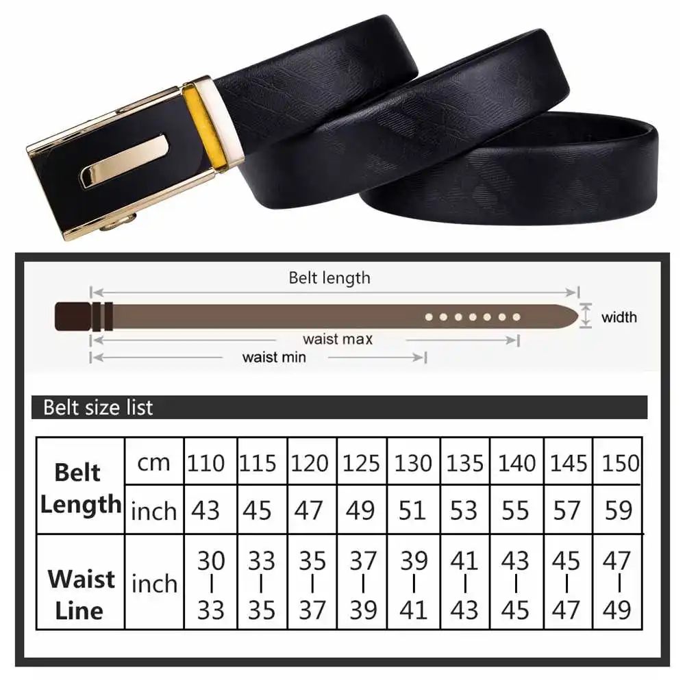 BK-2081 wang Automatic Buckle Belts for Men of the Color Black Gold 110 centimeters-160 in Cinte Leather Casual
BK-2081 wang Automatic Buckle Belts for Men of the Color Black Gold 110 centimeters-160 in Cinte Leather Casual