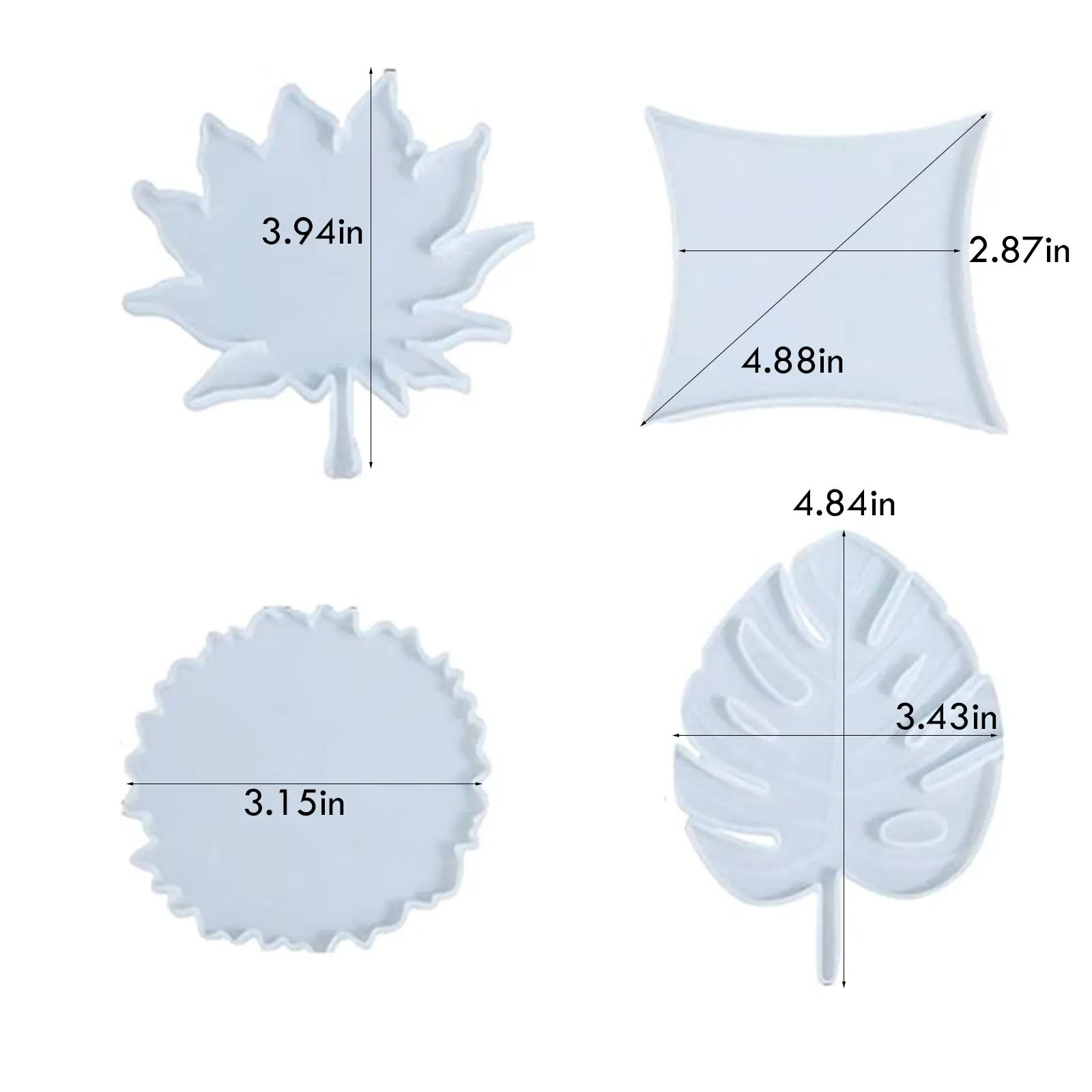 Maple Leaf Silicone Molds Palm Epoxy Resin Molds Casting Coaster DIY Leaf Coasters Mould Jewelry Making Tools
Maple Leaf Silicone Molds Palm Epoxy Resin Molds Casting Coaster DIY Leaf Coasters Mould Jewelry Making Tools