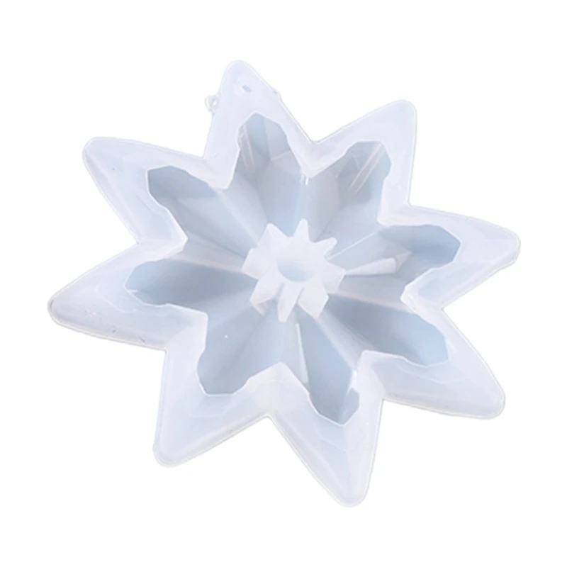 Crystal Epoxy Resin Mold Snowflake Pendant Silicone Mould DIY Crafts Jewelry Making Tool
Crystal Epoxy Resin Mold Snowflake Pendant Silicone Mould DIY Crafts Jewelry Making Tool