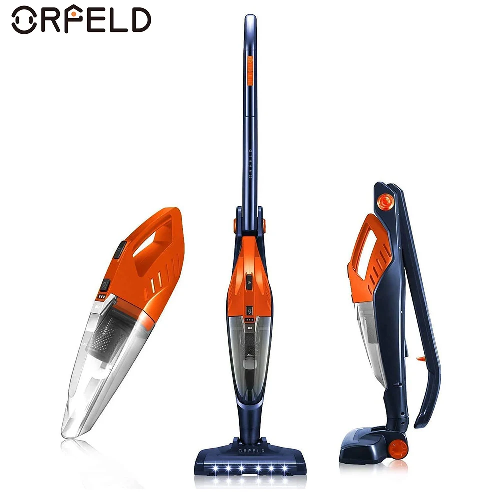 

Orfeld EV660 Cordless Vacuum Cleaner Portable Stick Wireless Powerful Suction Vacuum Cleaner 40Mins Runtime Home Appliance