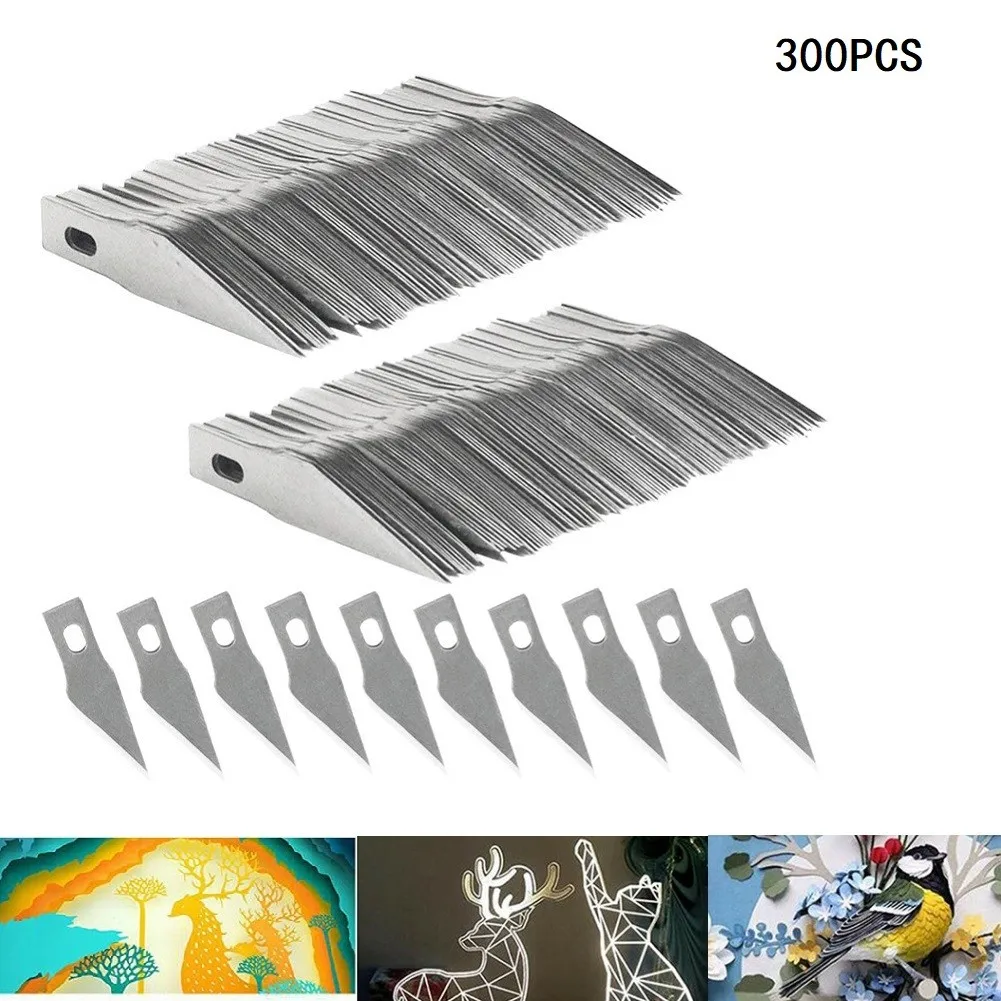 300PCS/box Sharp Carving Blad 11# Blades For X-acto Exacto Tool SK5 Graver Hobby Style Multi Tool Craft Carving Blade Hand Tools
300PCS/box Sharp Carving Blad 11# Blades For X-acto Exacto Tool SK5 Graver Hobby Style Multi Tool Craft Carving Blade Hand Tools