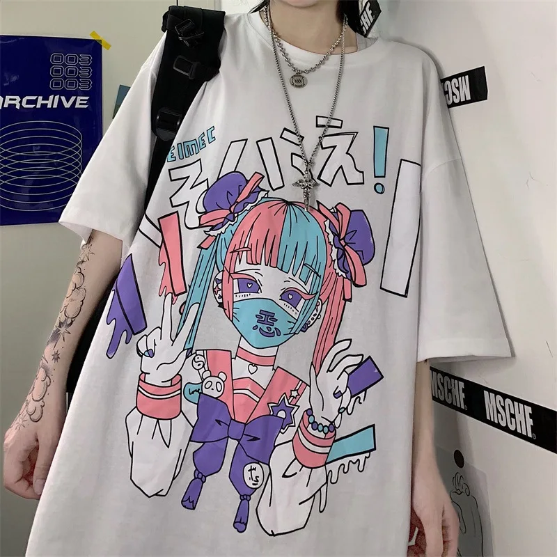 Hayao Harajuku Women T Shirt Studio Ghibli Totoro Miyazaki Ullzang Graphic T-shirt Funny Cartoon Tshirt 90s Anime Top Tee Female
Hayao Harajuku Women T Shirt Studio Ghibli Totoro Miyazaki Ullzang Graphic T-shirt Funny Cartoon Tshirt 90s Anime Top Tee Female