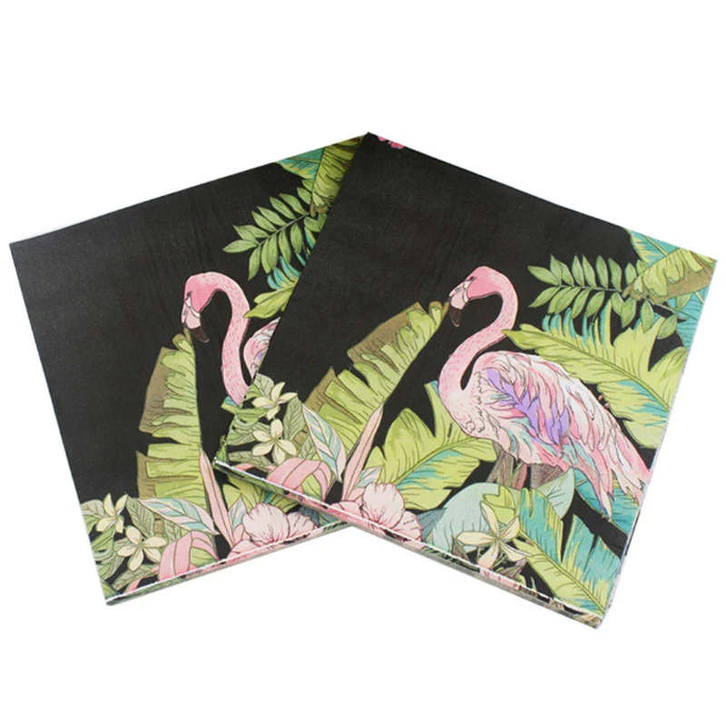 20ps/pack Flamingo Paper Towel Napkins Tissue Cartoon Printing Paper Handkerchiefs Home Wedding Party Restaurant Use Decoration
20ps/pack Flamingo Paper Towel Napkins Tissue Cartoon Printing Paper Handkerchiefs Home Wedding Party Restaurant Use Decoration