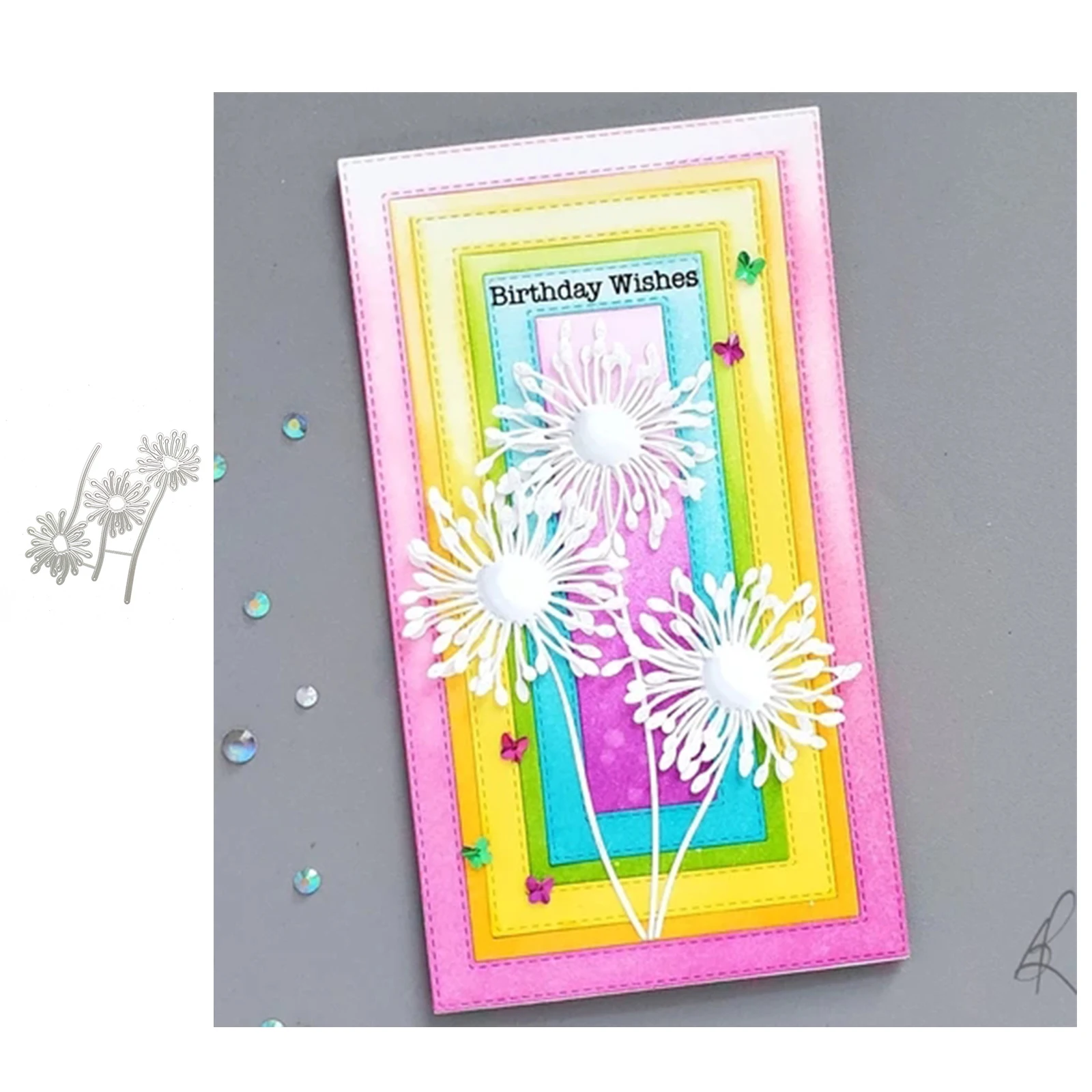 Dandelion Flowers Branch New Metal Cutting Dies Craft for Scrapbooking Handmade Tools Mould Blade Punch Stencils Dies Cut Model
Dandelion Flowers Branch New Metal Cutting Dies Craft for Scrapbooking Handmade Tools Mould Blade Punch Stencils Dies Cut Model