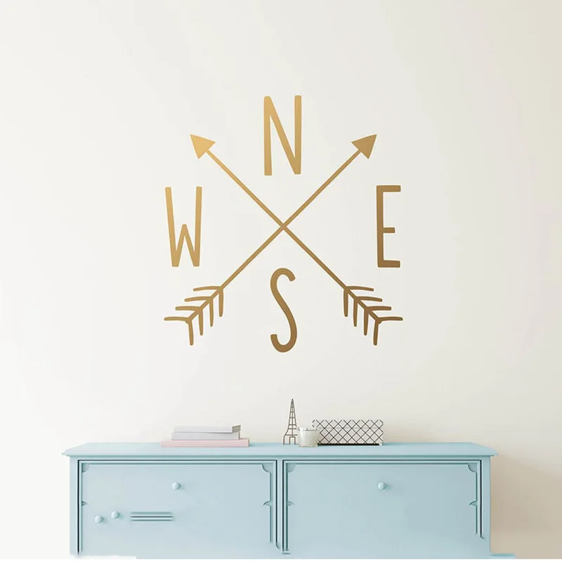 Arrow Compass Wall Decal - Arrow Decals, Nursery Decal, Vinyl Wall Decal, Compass Wall Sticker, Tribal Nursery Decor A13-033
Arrow Compass Wall Decal - Arrow Decals, Nursery Decal, Vinyl Wall Decal, Compass Wall Sticker, Tribal Nursery Decor A13-033