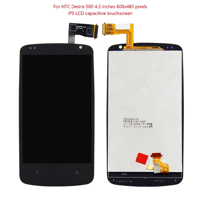 Original 4.3" Display For HTC Desire 500 LCD Touch Screen Frame Panel Digitizer Assembly For HTC Desire 500 LCD Replacement
Original 4.3" Display For HTC Desire 500 LCD Touch Screen Frame Panel Digitizer Assembly For HTC Desire 500 LCD Replacement