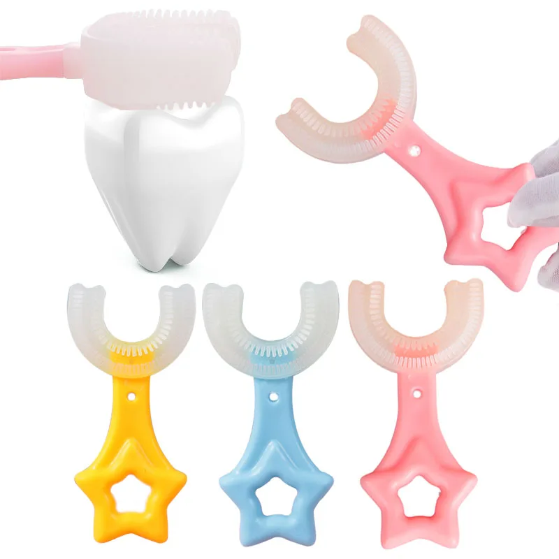 Baby Toothbrush Children's Teeth Oral Care Cleaning Brush Soft Silicone Teethers Baby Toothbrush New Born Baby Items 2-12Y
Baby Toothbrush Children's Teeth Oral Care Cleaning Brush Soft Silicone Teethers Baby Toothbrush New Born Baby Items 2-12Y