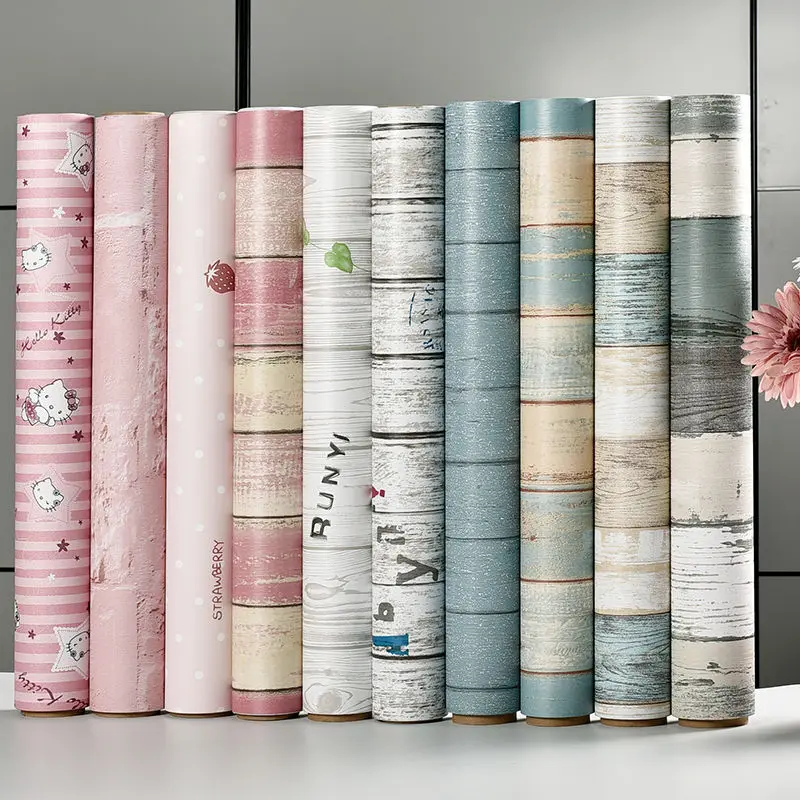 Retro Wood Pattern Contact Paper Waterproof Self Adhesive Wallpaper for Bedroom Drawer Wall Stickers Furniture Home Improvement
Retro Wood Pattern Contact Paper Waterproof Self Adhesive Wallpaper for Bedroom Drawer Wall Stickers Furniture Home Improvement