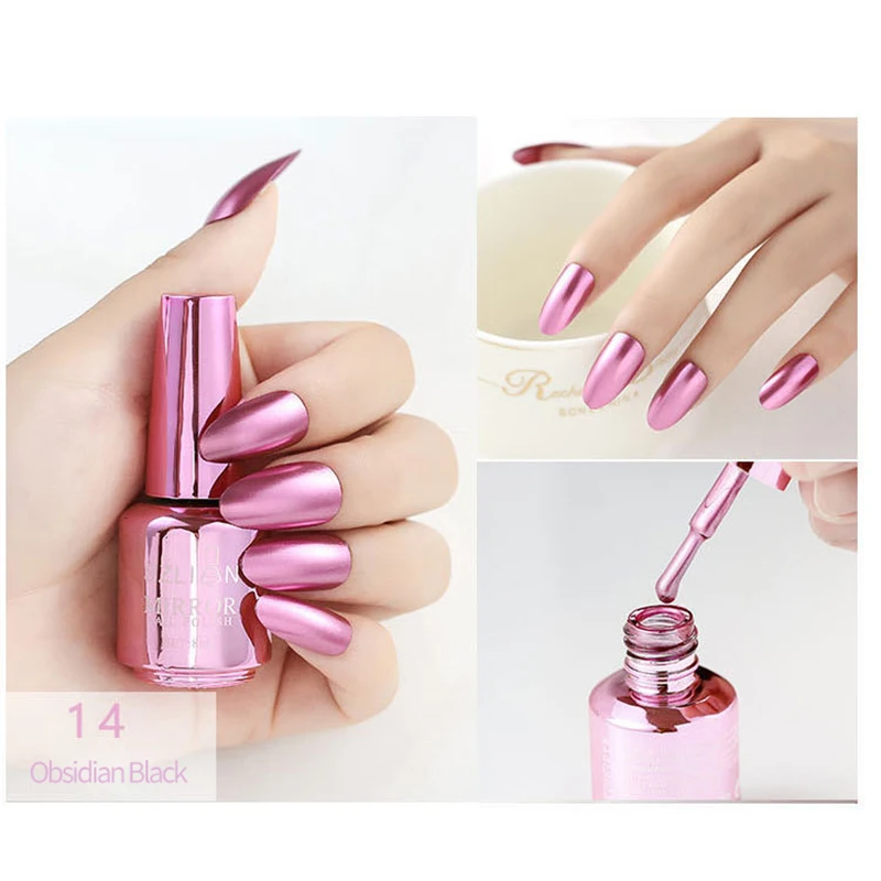 8MLNail Polish 16 Colors Silver Metallic Nail Gel Polish Lasting And Unpeelable Natural Dry Mirror Effect Permanent Hybrid Nail
8MLNail Polish 16 Colors Silver Metallic Nail Gel Polish Lasting And Unpeelable Natural Dry Mirror Effect Permanent Hybrid Nail