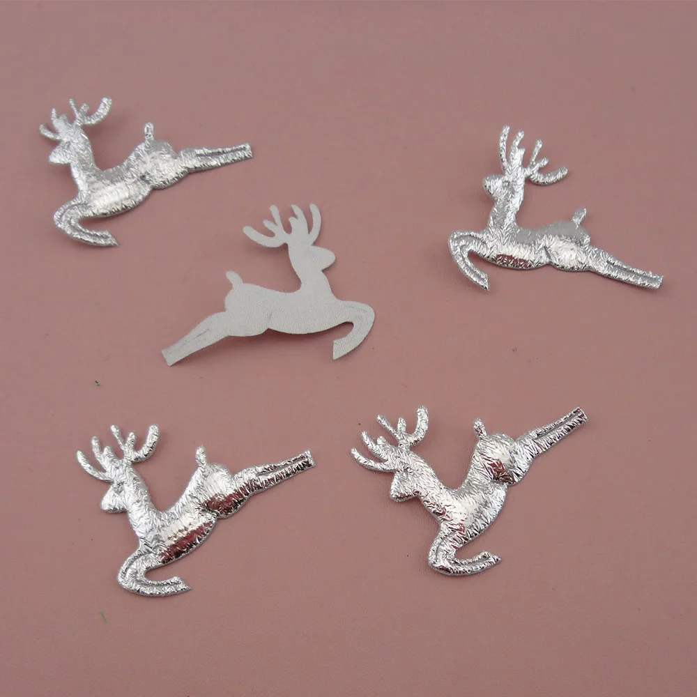 500PCS 3.3cm*4.0cm Metallic Silver Deer Patches Appliques Handmade Accessories for Indoor Christmas Decorated DIY X'mas gifts
500PCS 3.3cm*4.0cm Metallic Silver Deer Patches Appliques Handmade Accessories for Indoor Christmas Decorated DIY X'mas gifts