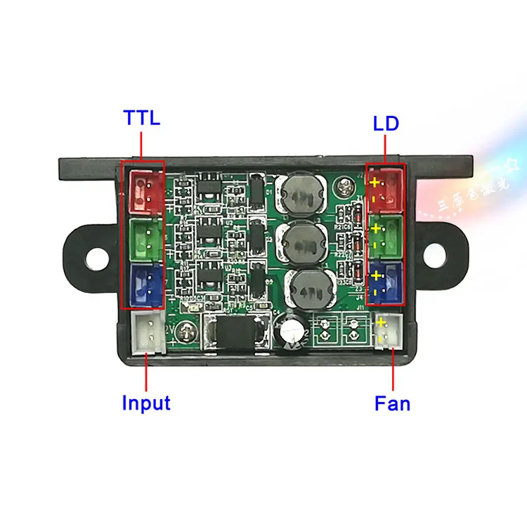 450mW RGB white laser module TTL modulation Red 638nm 150mW &Green 505nm 100mW&Blue 450nm 200mW laser TTL
450mW RGB white laser module TTL modulation Red 638nm 150mW &Green 505nm 100mW&Blue 450nm 200mW laser TTL