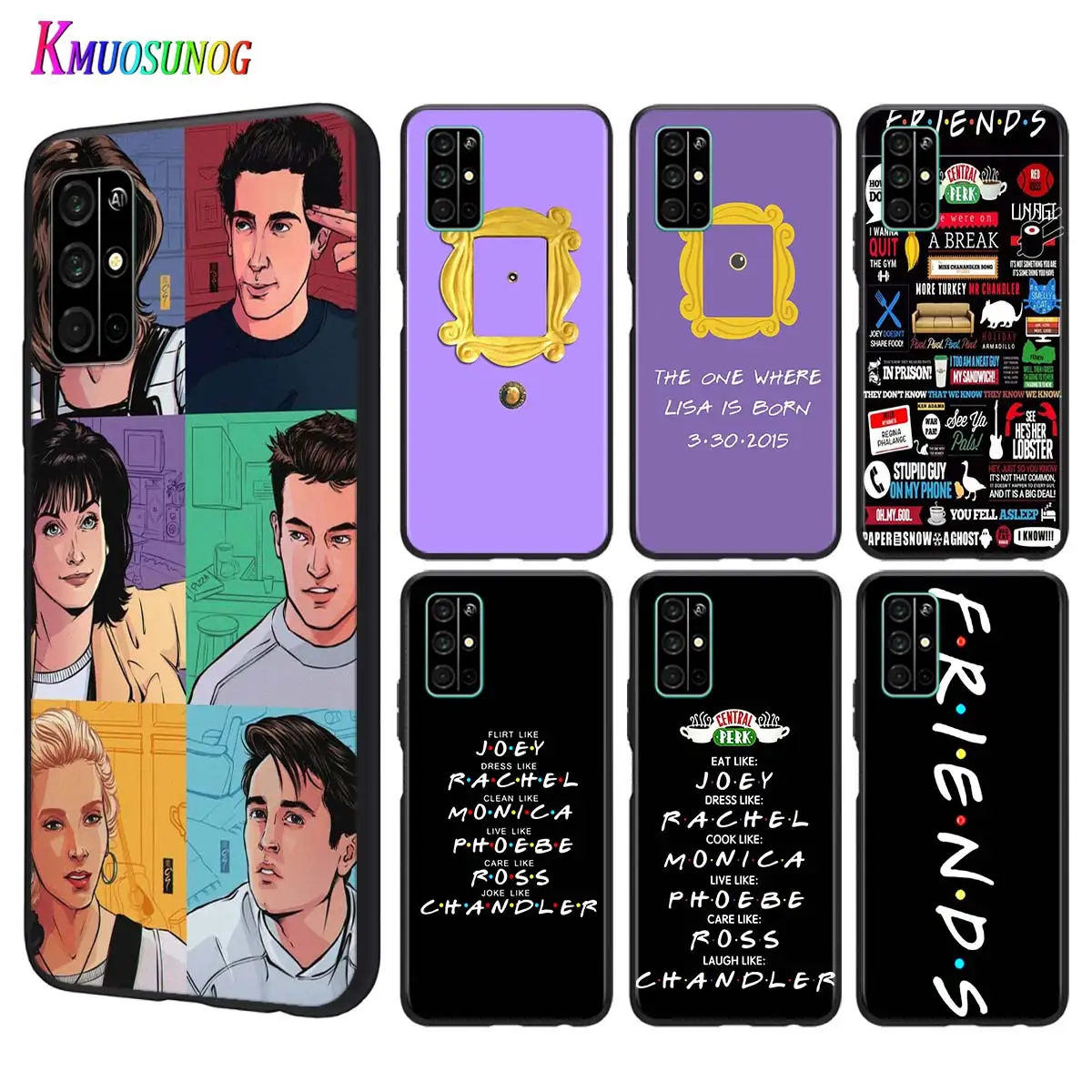Silicone Black Cover Friends TV series for Huawei Honor 9A 9C 9S 9X Lite 10 10i 20 V20 20S 30 Pro Lite Phone Case
Silicone Black Cover Friends TV series for Huawei Honor 9A 9C 9S 9X Lite 10 10i 20 V20 20S 30 Pro Lite Phone Case