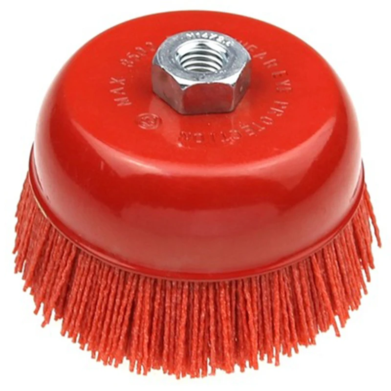 1 Piece 115 x M14 Cup Abrasive Brush Wheel P80 Pile Polymer-Abrasive 4.5 Inch Angle Grinder Tool
1 Piece 115 x M14 Cup Abrasive Brush Wheel P80 Pile Polymer-Abrasive 4.5 Inch Angle Grinder Tool