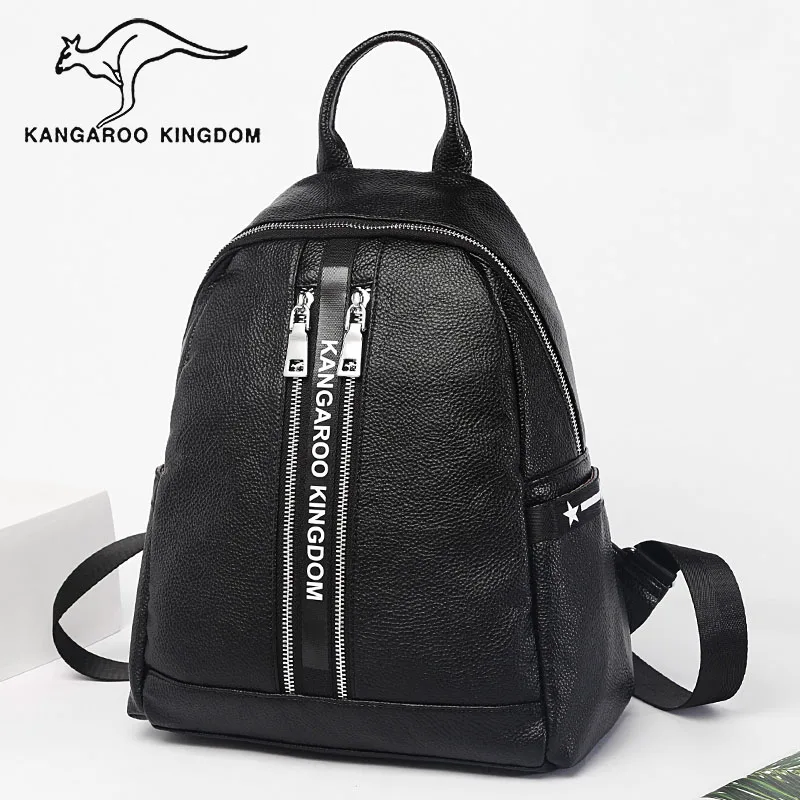 KANGAROO KINGDOM fashion women backpack genuine leather female shoulder bag backpacks
KANGAROO KINGDOM fashion women backpack genuine leather female shoulder bag backpacks