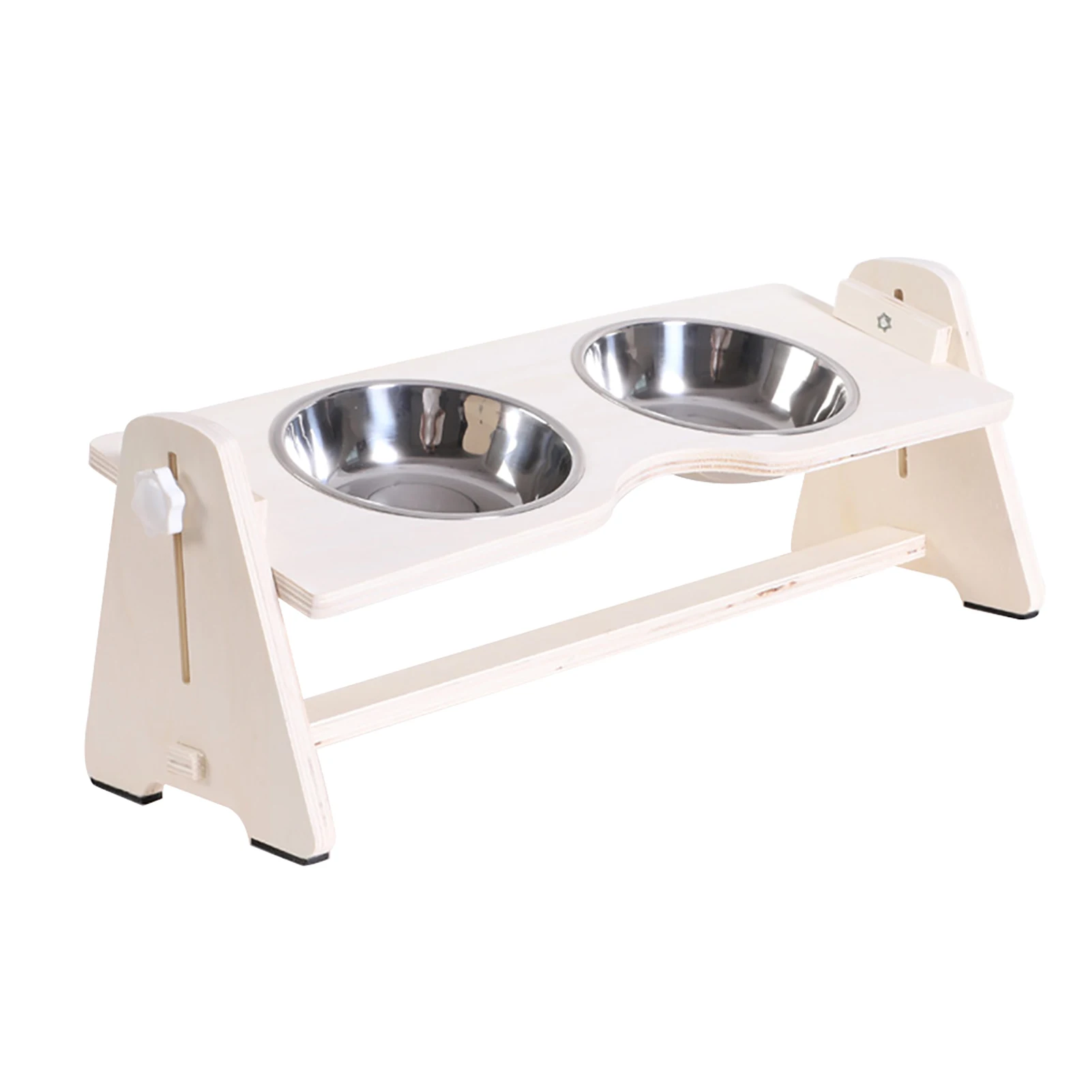 The Height of the Pet Bowl with Bracket is Adjustable to Protect the Cervical Spine 360 Degree Stainless Steel Pet Bowl
The Height of the Pet Bowl with Bracket is Adjustable to Protect the Cervical Spine 360 Degree Stainless Steel Pet Bowl