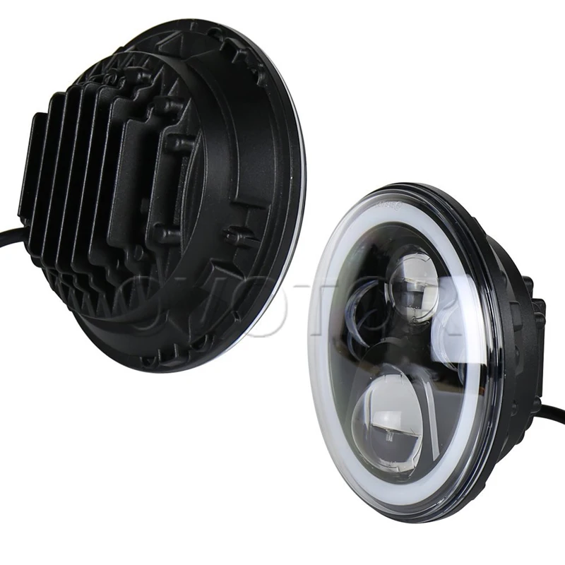 7inch LED Headlights For Lada 4x4 urban Niva angel eyes 50w Lights For Jeep-Wrangler JK 2 Door Hummer H1 H2
7inch LED Headlights For Lada 4x4 urban Niva angel eyes 50w Lights For Jeep-Wrangler JK 2 Door Hummer H1 H2