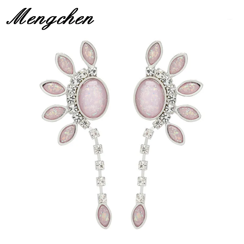New Design Resin Stone Flower Water Drop Dangle Earrings Women Bohemian Fashion Jewelry Statement Earrings
New Design Resin Stone Flower Water Drop Dangle Earrings Women Bohemian Fashion Jewelry Statement Earrings