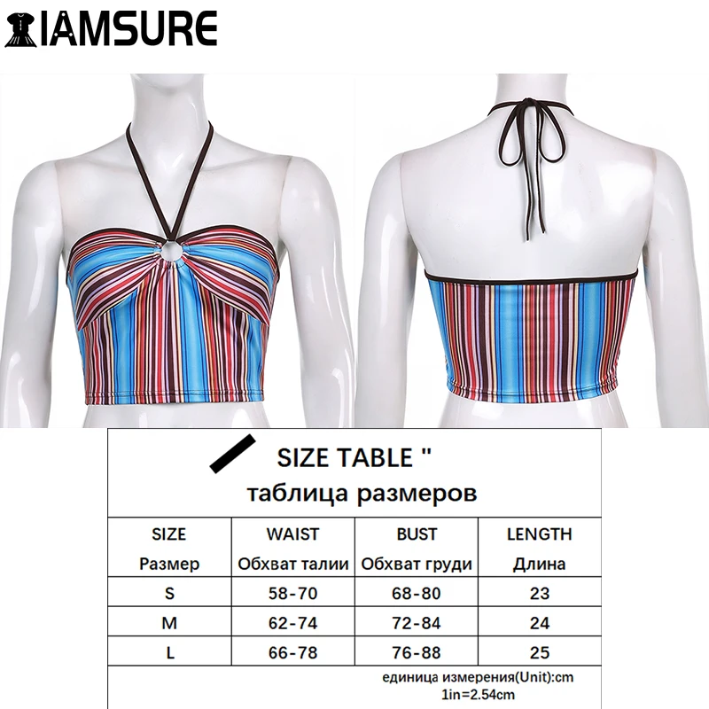 IAMSURE Y2K Aesthetic Hollow Out Halter Top Beach Style Holiday Sexy Sleeveless Crop Tops Women 2021 Fashion Casual Tank Top
IAMSURE Y2K Aesthetic Hollow Out Halter Top Beach Style Holiday Sexy Sleeveless Crop Tops Women 2021 Fashion Casual Tank Top
