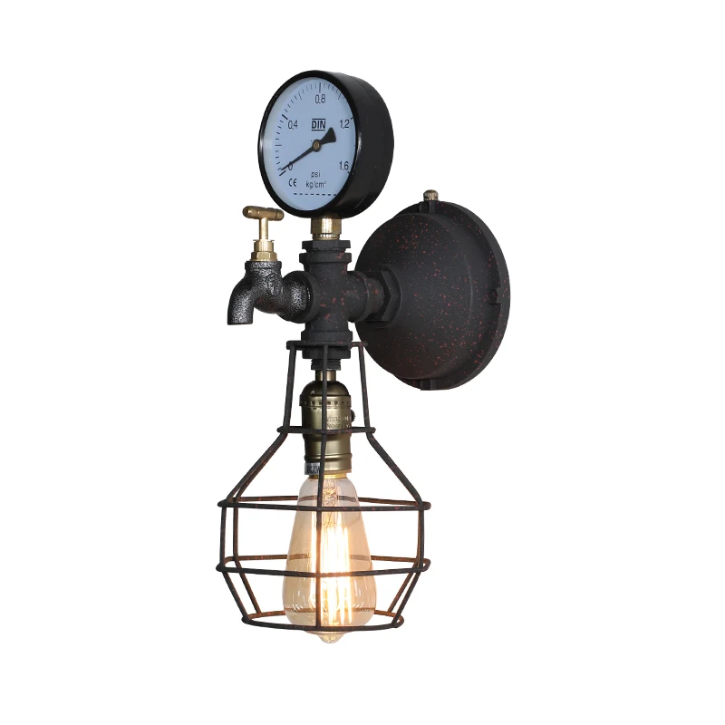Vintage industrial loft water pipe lamp cafe restaurant clothing store hair staircase corridor corridor hemp rope wall lamp
Vintage industrial loft water pipe lamp cafe restaurant clothing store hair staircase corridor corridor hemp rope wall lamp