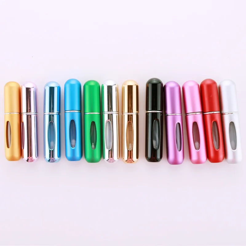 5ml Bottom Filling Perfume Bottle Aluminum Plastic Liner Toner Refillable Bottles Wholesale Golden Pink Containers Empty Packing
5ml Bottom Filling Perfume Bottle Aluminum Plastic Liner Toner Refillable Bottles Wholesale Golden Pink Containers Empty Packing