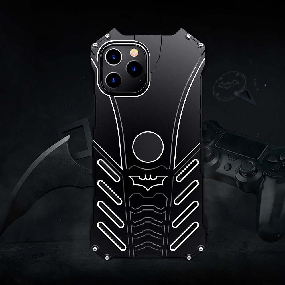 Case For iPhone 12 Pro Max Shockproof Armor Aluminum Alloy Metal For iPhone 12 Mini Series Bat Logo Back Cover Protector Case
Case For iPhone 12 Pro Max Shockproof Armor Aluminum Alloy Metal For iPhone 12 Mini Series Bat Logo Back Cover Protector Case