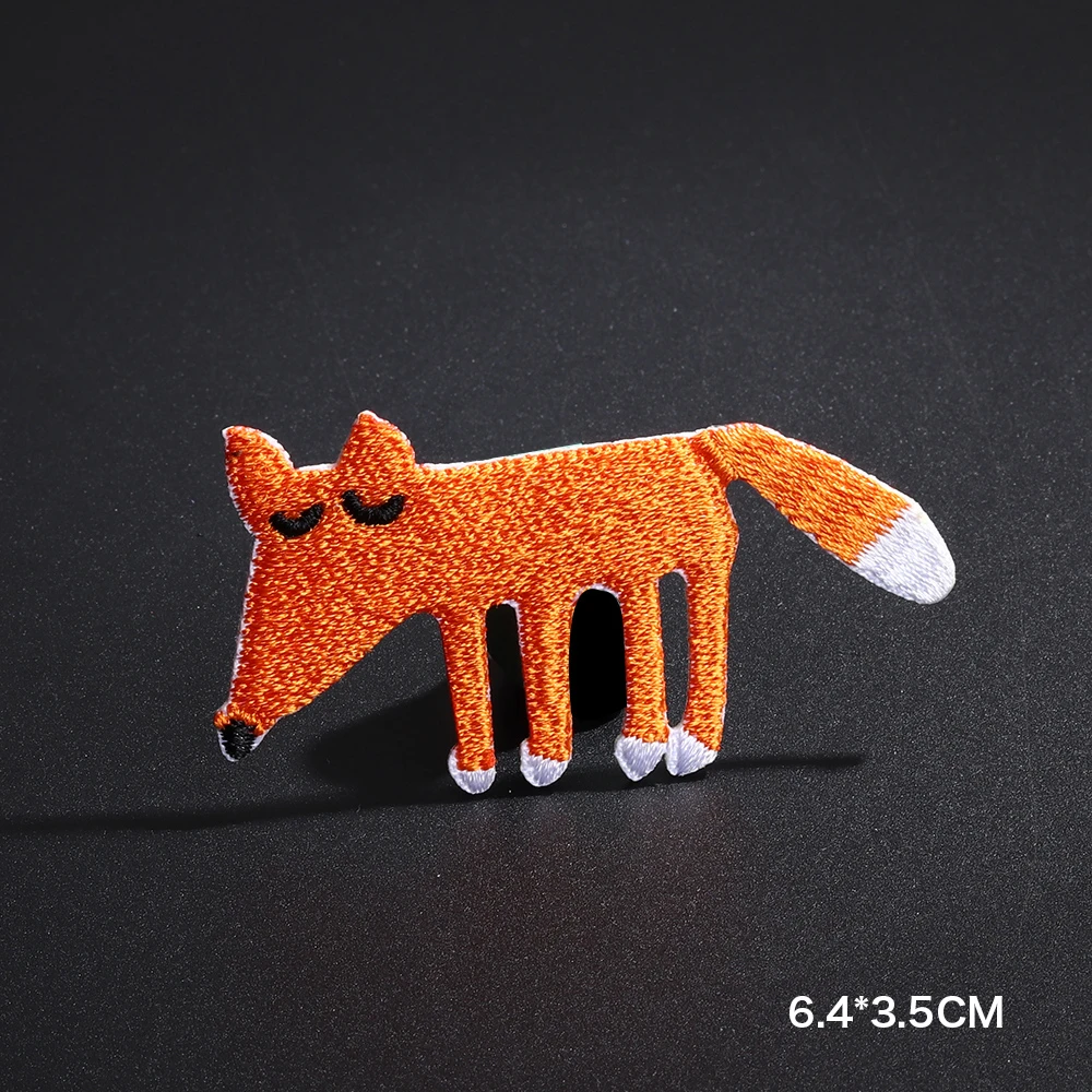 1pcs Fox Crocodile Goat Bear Embroidery Animal Patches Bag Jacket Jeans Cartoon Iron On Patches for Clothes Small Glue Sticker 
1pcs Fox Crocodile Goat Bear Embroidery Animal Patches Bag Jacket Jeans Cartoon Iron On Patches for Clothes Small Glue Sticker