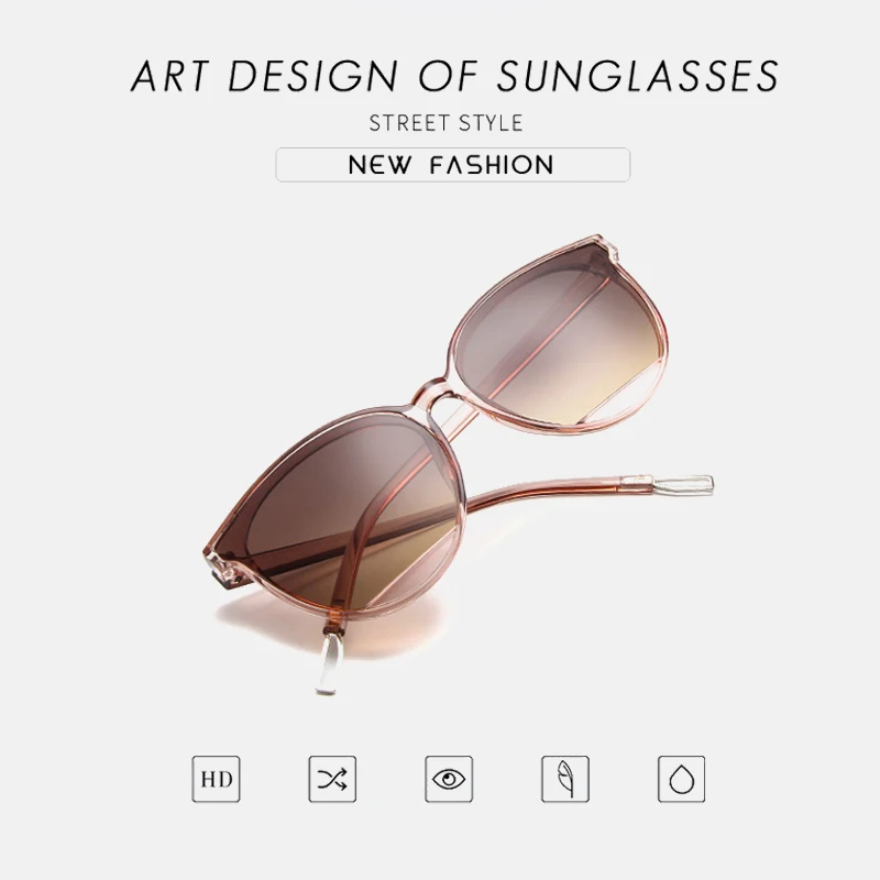 Fashion Round Frame Sunglasses cat eye sunglasses Mirror Female Vintage Plastic Ocean Sun Glasses Dubery sunglasses
Fashion Round Frame Sunglasses cat eye sunglasses Mirror Female Vintage Plastic Ocean Sun Glasses Dubery sunglasses