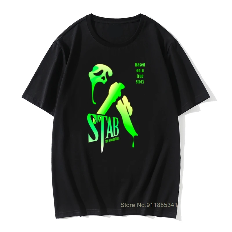 Horror Film T-Shirts For Men Retro 100% Cotton Mens Tops T Shirt Stab Scream Movie Skull 3D Print Cool T Shirts
Horror Film T-Shirts For Men Retro 100% Cotton Mens Tops T Shirt Stab Scream Movie Skull 3D Print Cool T Shirts