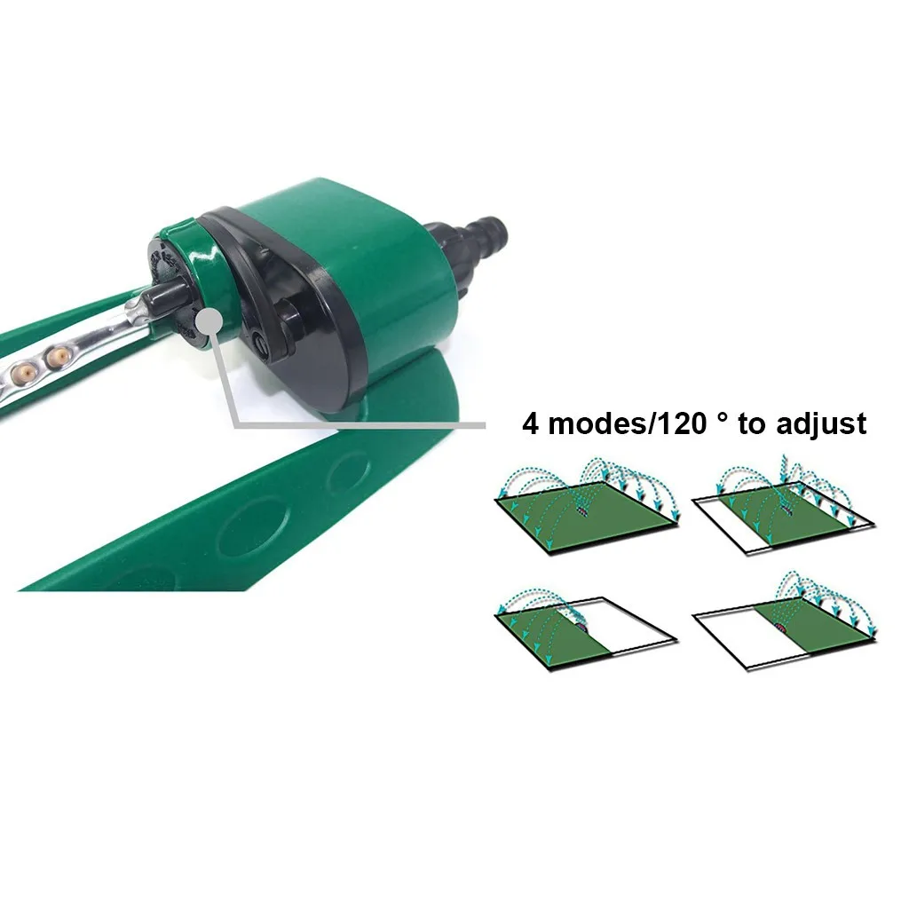 15 Hole Swing Plastic Aluminum Tube Garden Lawn Sprinkler 2 Sided Coverage Nozzle Rotating Water Sprinkler System Garden Supply
15 Hole Swing Plastic Aluminum Tube Garden Lawn Sprinkler 2 Sided Coverage Nozzle Rotating Water Sprinkler System Garden Supply