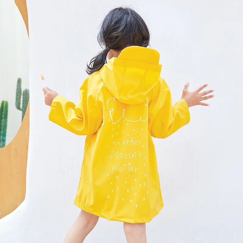 Hooded Kids Waterproof Raincoat Long Student Impermeable Outdoor Poncho Child Rainhat Lightweight Reusable Kids Raincoat MM60YY
Hooded Kids Waterproof Raincoat Long Student Impermeable Outdoor Poncho Child Rainhat Lightweight Reusable Kids Raincoat MM60YY